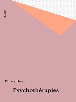 cover image of Psychothérapies